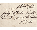 1847 Portugal Carta Pré-Filatélica Celorico de Basto CBT 1 «BASTO» Sépia