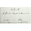 1835 Portugal Carta Pré-Filatélica BRB 1 «BORBA» Preto