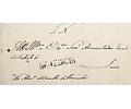 1836 Portugal Carta Pré-Filatélica Benedita BND 1 «BENEDICTA» Sépia