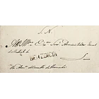 1836 Portugal Carta Pré-Filatélica Benedita BND 1 «BENEDICTA» Sépia 1