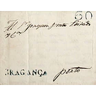 1835 Portugal Pré-Filatelia BGC 2 «BRAGANÇA» Azul 1
