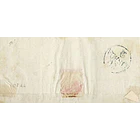 1843 Portugal Carta Pré-Filatélica CLD 2 «CALDAS» Sépia 2
