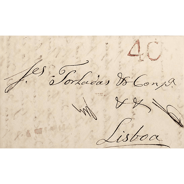 1829 Portugal Pré-Filatelia CMN 1 «CAMINHA» Vermelho
