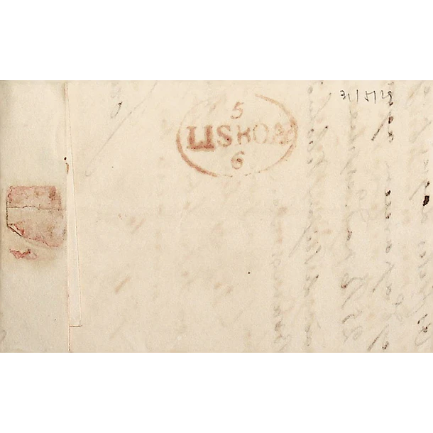 1829 Portugal Pré-Filatelia CMN 1 «CAMINHA» Vermelho