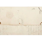 1833 Portugal Carta Pré-Filatélica Castelo Branco CTB 1 «CASTº BRANCO» Vermelho 2