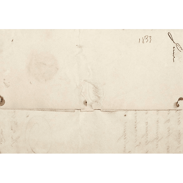 1833 Portugal Carta Pré-Filatélica Castelo Branco CTB 1 «CASTº BRANCO» Vermelho 2