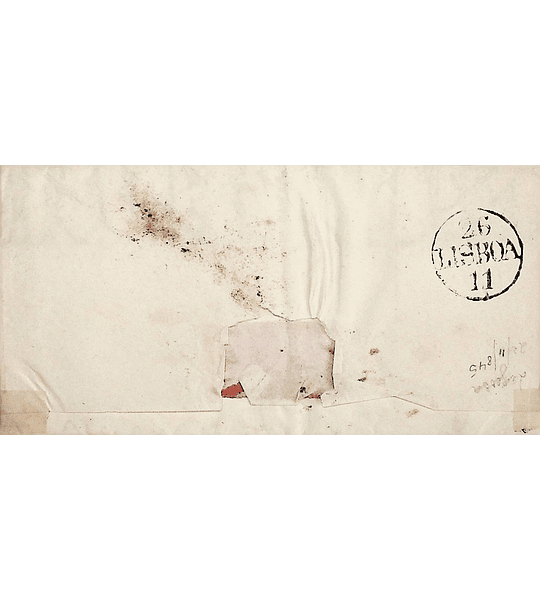 1845 Portugal Carta Pré-Filatélica Celorico da Beira CLB 2 «CELORICO» Sépia