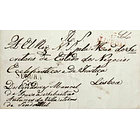 1833 Portugal Pré-Filatelia Seia SEI-S 2 «SEGURA Cea» Sépia + LSB 9 «LISBOA» Vermelho 1
