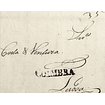 1819 Portugal Carta Pré-Filatélica CBR 5 «COIMBRA» Preto
