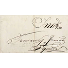 1838 Portugal Carta Pré-Filatélica CND 3 «CONDEIXA» Preto 1