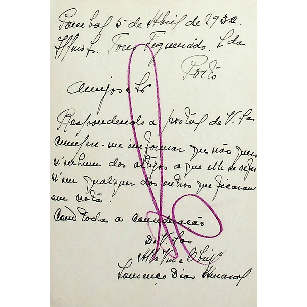 1932 Bilhete Postal Inteiro «Lusíadas» 25 r. verde enviado de Pombal para o Porto