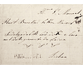 1812 Portugal Carta Pré-Filatélica PNF 1 «PENAFIEL» Vermelho