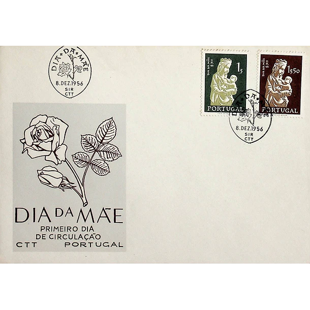 1956 FDC  Dia da Mãe