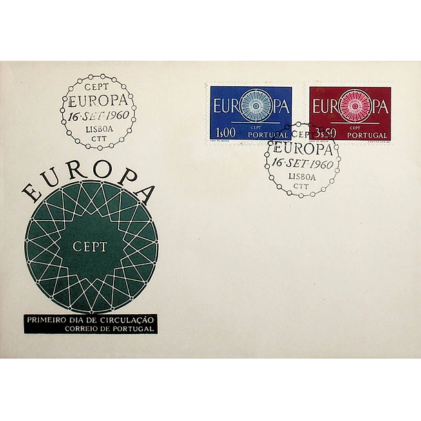 1960 FDC Europa CEPT