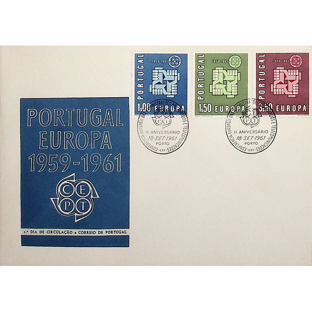 1961 FDC  Europa CEPT