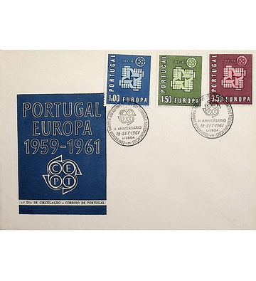 1961 Portugal FDC  Europa CEPT