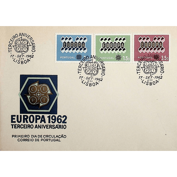 1962 Portugal FDC  Europa CEPT