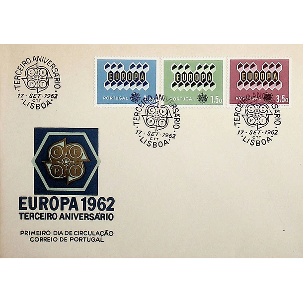 1962 FDC  Europa CEPT
