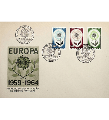 1964 Portugal FDC  Europa CEPT