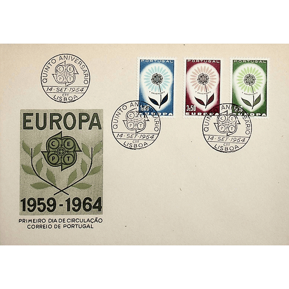 1964 Portugal FDC  Europa CEPT