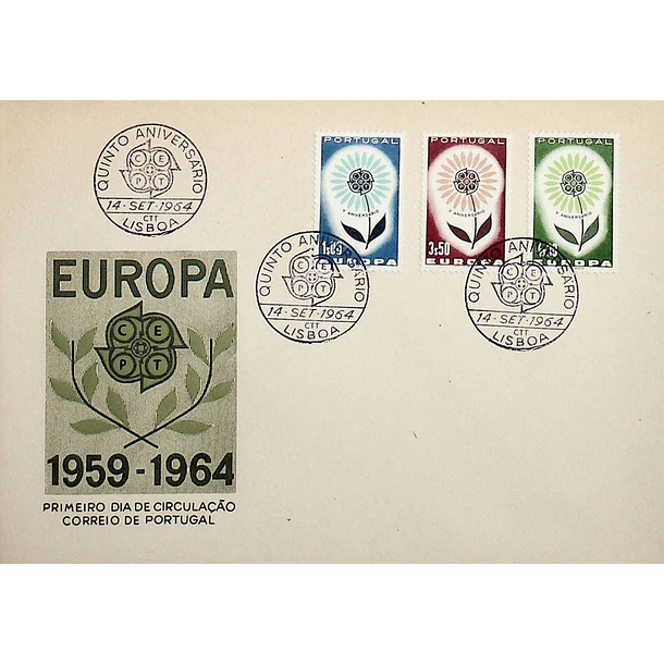 1964 FDC  Europa CEPT