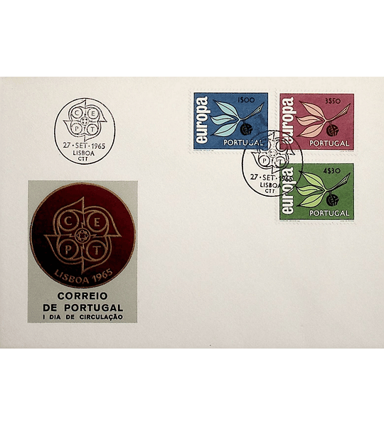 1965 Portugal FDC Europa CEPT