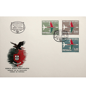1965 Portugal FDC Cinquentenário da Força Aérea