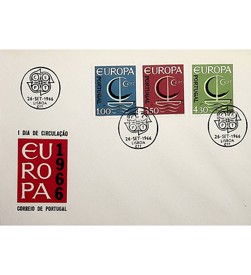 1966 Portugal FDC  Europa CEPT