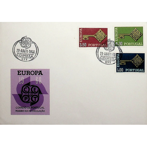 1968 FDC Europa CEPT