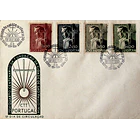 1954 FDC  4º Centenário da Fundação da Cidade de São Paulo 1