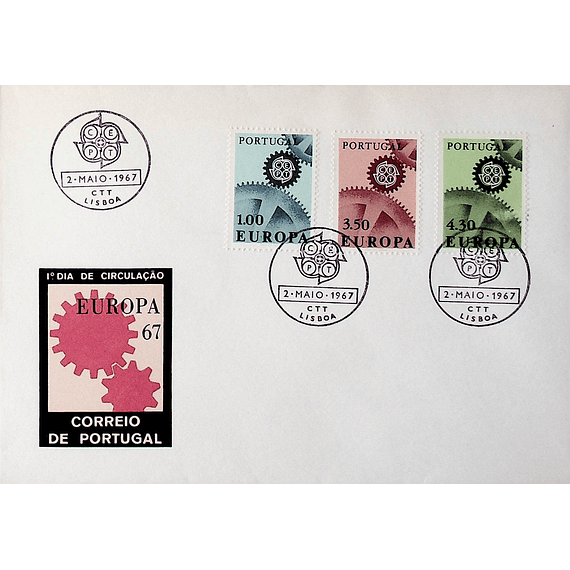 1967 Portugal FDC  Europa CEPT