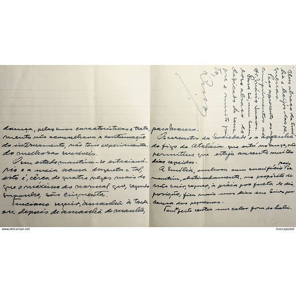 1961 Carta Censurada pela PIDE na Prisão de Caxias 4