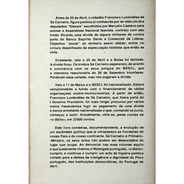 Watergate Sá Carneiro