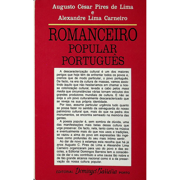 Romanceiro Popular Português
