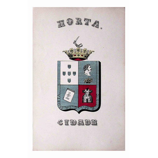Brasão da cidade da Horta