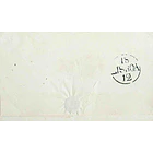 1848 Portugal Carta Pré-Filatélica ELV 7 «ELVAS» Sépia 2