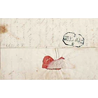 1847 Portugal Carta Pré-Filatélica Esposende EPS 1 «ESPOZENDE» Sépia 2