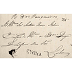 1825 Portugal Carta Pré-Filatélica Évora EVR 1 «EVORA» Preto