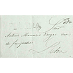 1847 Portugal Carta Pré-Filatélica Ferreira do Alentejo FAL 1 «FERREIRA» Preto