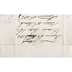 1824 Portugal Carta Pré-Filatélica Figueira da Foz FIG 3 «FIGUEIRA» Sépia deteriorada