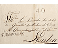 1816 Portugal Carta Pré-Filatélica GMR 1 «GUIMARAENS» Preto