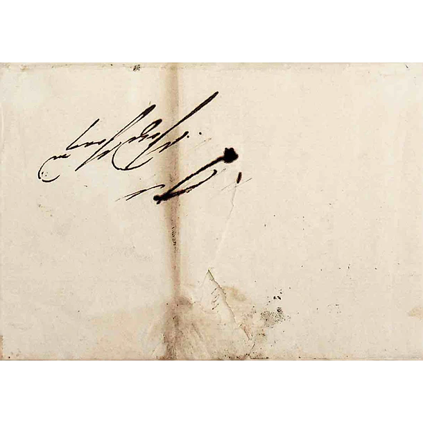 1816 Portugal Carta Pré-Filatélica GMR 1 «GUIMARAENS» Preto