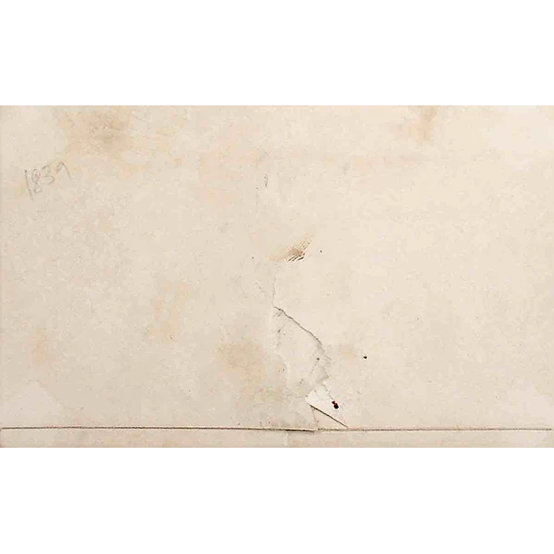 1839 Portugal Carta Pré-Filatélica LMG 1 «LAMEGO» Azul