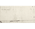 1837 Portugal Carta Pré-Filatélica LMG 2 «LAMEGO» Azul