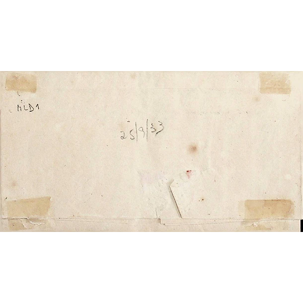 1833 Portugal Carta Pré-Filatélica Mealhada MLD 1 «MIALHADA» Preto