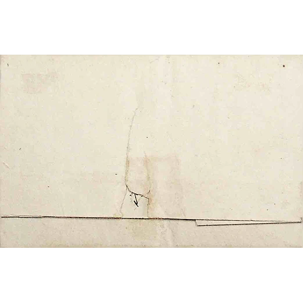 1825 Portugal Carta Pré-Filatélica Torre de Moncorvo TMC 2 «MONCORVO» Sépia