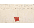 1849 Portugal Carta Pré-Filatélica Oliveira de Azeméis OAZ 1 «OLIVR DE AZEMEIS» Sépia