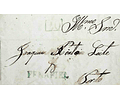 1844 Portugal Carta Pré-Filatélica PNF 2 «PENAFIEL» Verde