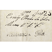 1836 Portugal Carta Pré-Filatélica Peso da Régua PRG- 2 «PEZO DA REGOA» Sépia