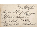 1853 Portugal Carta Pré-Filatélica PNH 2 «PINHEL» Sépia